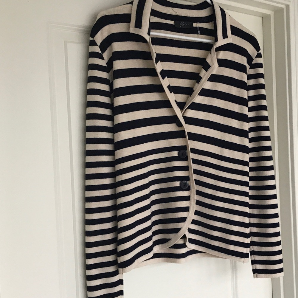 Woman’s  Nautical cardigan sweater
